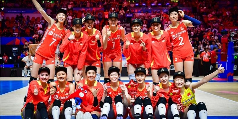 Đội hình bóng chuyền nữ Trung Quốc