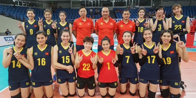 Đội hình bóng chuyền nữ Việt Nam