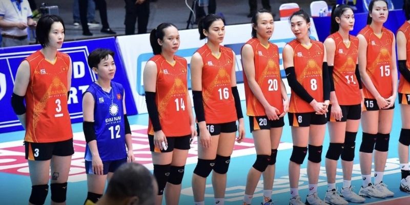 Đội hình bóng chuyền nữ Việt Nam